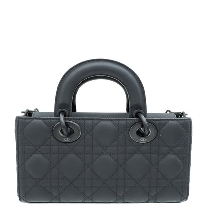 Christian Dior Black Ultramatte D-Joy Small Bag