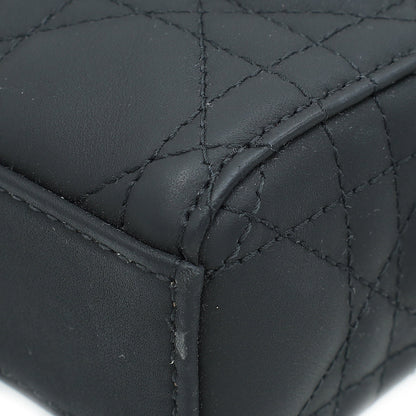Christian Dior Black Ultramatte D-Joy Small Bag