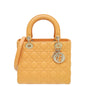 Christian Dior Apricot Lady Dior Medium Bag