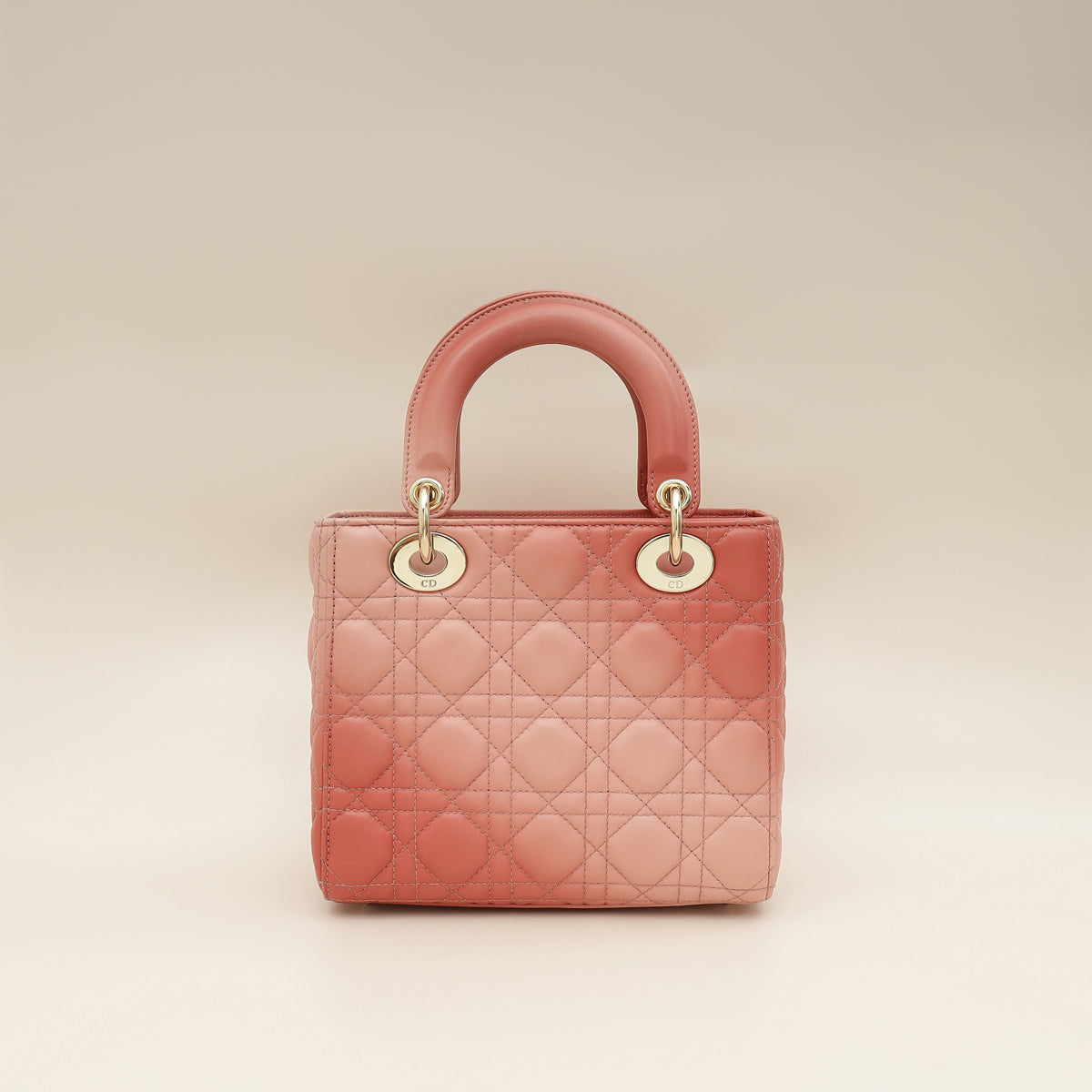 Christian Dior Flamingo Gradient Lady Dior My Abcdior Small Bag