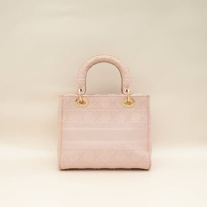 Dior D-Lite Cannage Tote Bag Cannage