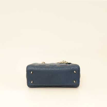 Dior Lady Dior Leather Handbag Style 76