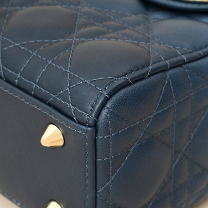 Dior Lady Dior Leather Handbag Style 76