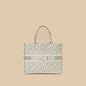 Christian Dior Gray Oblique Book Tote Bag