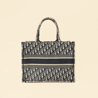 Dior Book Tote Oblique Blue Tote Bag Style 11