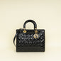 Dior Lady Dior Leather Handbag Style 104