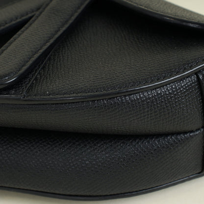 Christian Dior Black Mini Saddle Bag With Strap