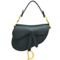 Christian Dior Black Saddle Mini Bag