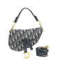 Dior Saddle Oblique Blue Crossbody Style 2