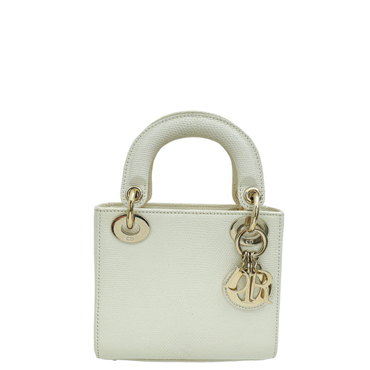 Dior Lady Dior Leather Handbag Style 50