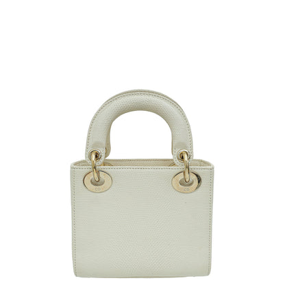 Dior Lady Dior Leather Handbag Style 50