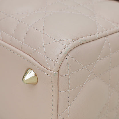 Christian Dior Light Pink Lucky Badges My Lady Dior Small Bag