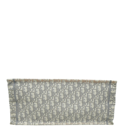 Dior Book Tote Oblique Grey Tote Bag