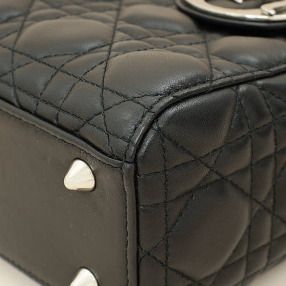 Dior Lady Dior Leather Handbag Style 78
