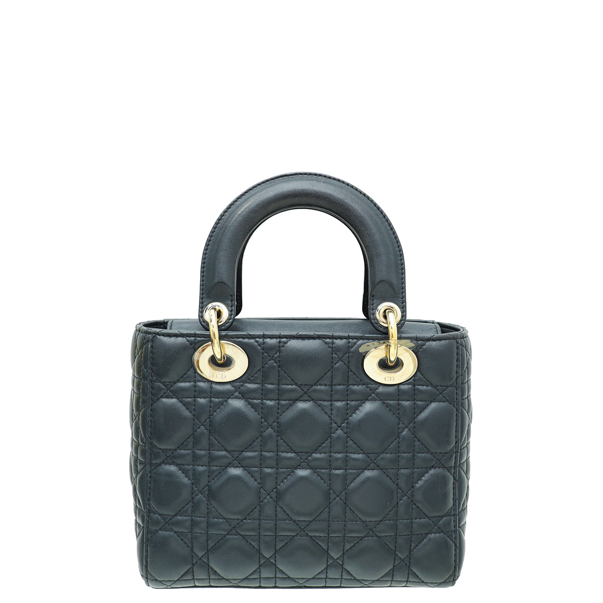 Christian Dior Dark Indigo Blue Lady Dior My Abcdior Small Bag