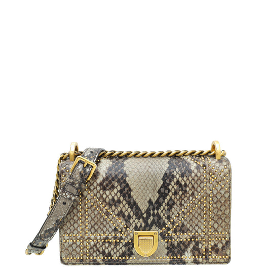 Dior Diorama Grey Shoulder Bag