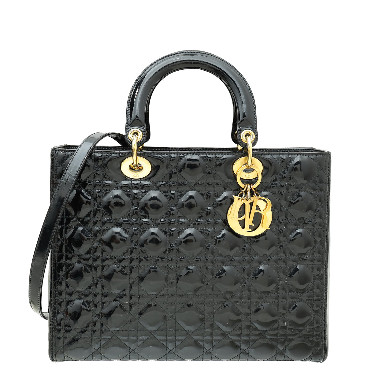 Dior Lady Dior Leather Handbag Style 41