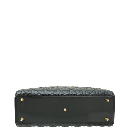 Dior Lady Dior Leather Handbag Style 41