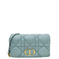 Christian Dior Cloud Blue Caro Mini Micro Cannage Bag
