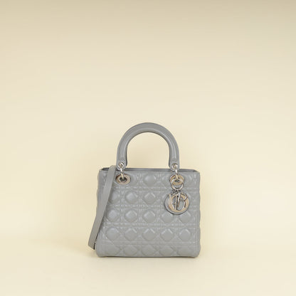 Dior Lady Dior Leather Handbag Style 85