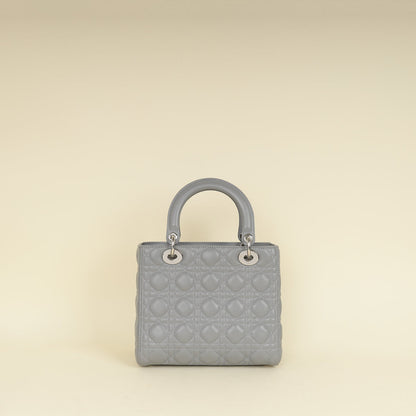 Dior Lady Dior Leather Handbag Style 85