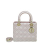 Christian Dior Light Pink Lady Dior Lambskin Medium Bag