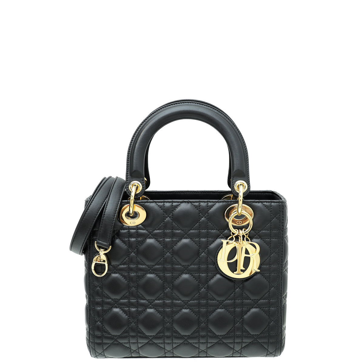 Dior Lady Dior Leather Handbag Style 11