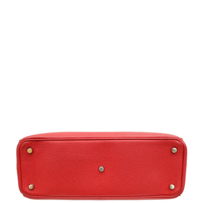 Christian Dior Red Diorissimo Tote Medium Bag