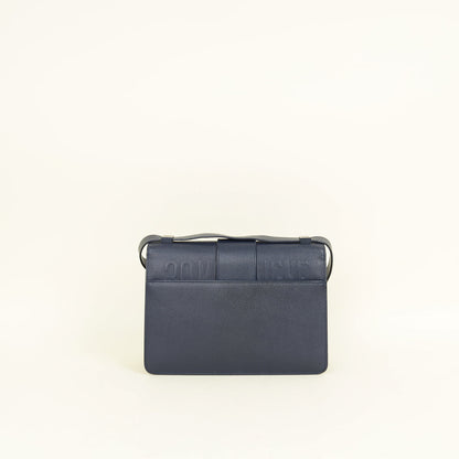 Christian Dior Indigo Blue 30 Montaigne Flap Shoulder Bag