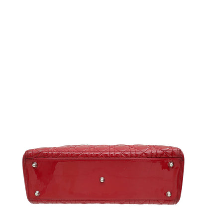 Dior Lady Dior Leather Handbag Style 60