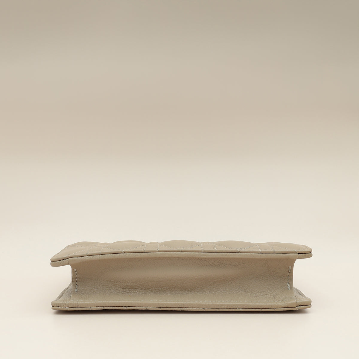 Christian Dior Sand Supple Caro Every Dior Cannage Pouch