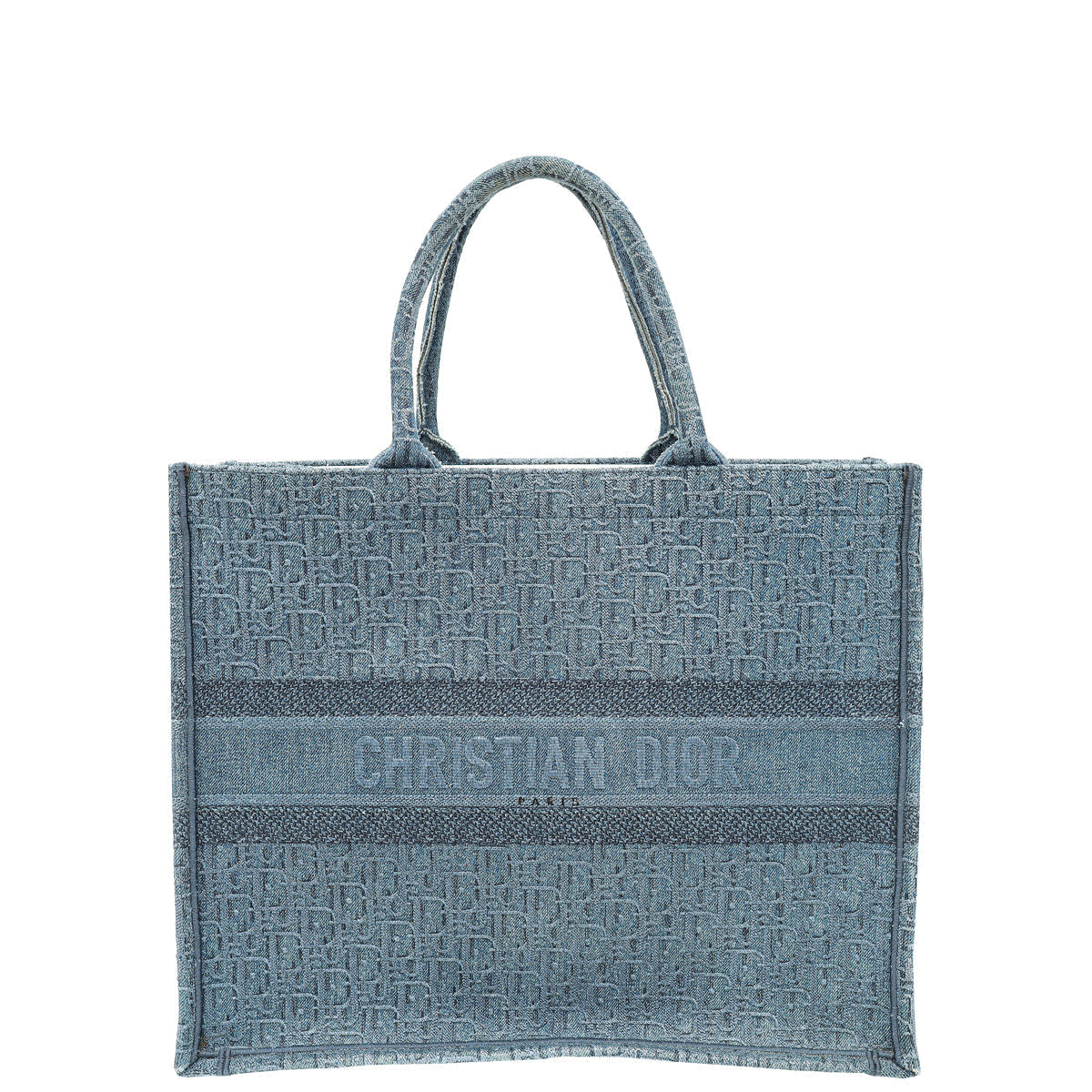 Dior Book Tote Oblique Blue Tote Bag Style 8