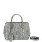 Christian Dior Bicolor Dior Spotted Ayers Open Bar Bag