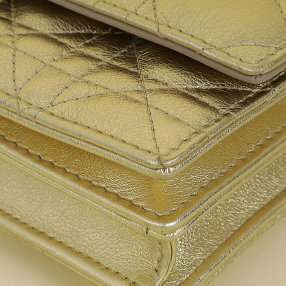 Christian Dior Metallic Gold My Dior Mini Bag