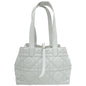 Christian Dior Stone Grey Macrocannage Toujours Medium Bag