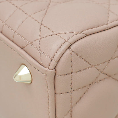 Christian Dior Rose De Vents Lady Dior My Abcdior Small Bag