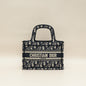 Dior Book Tote Oblique Blue Tote Bag Style 10