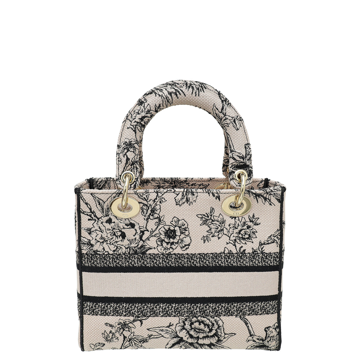Christian Dior Powder Pink D-Lite Jardin Botanique Embroidery Medium Bag