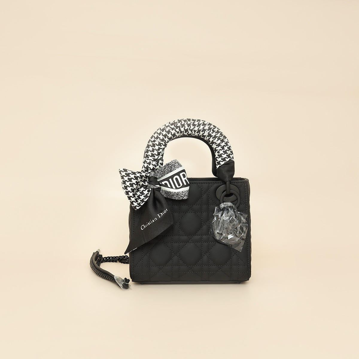 Dior Lady Dior Leather Handbag Style 77