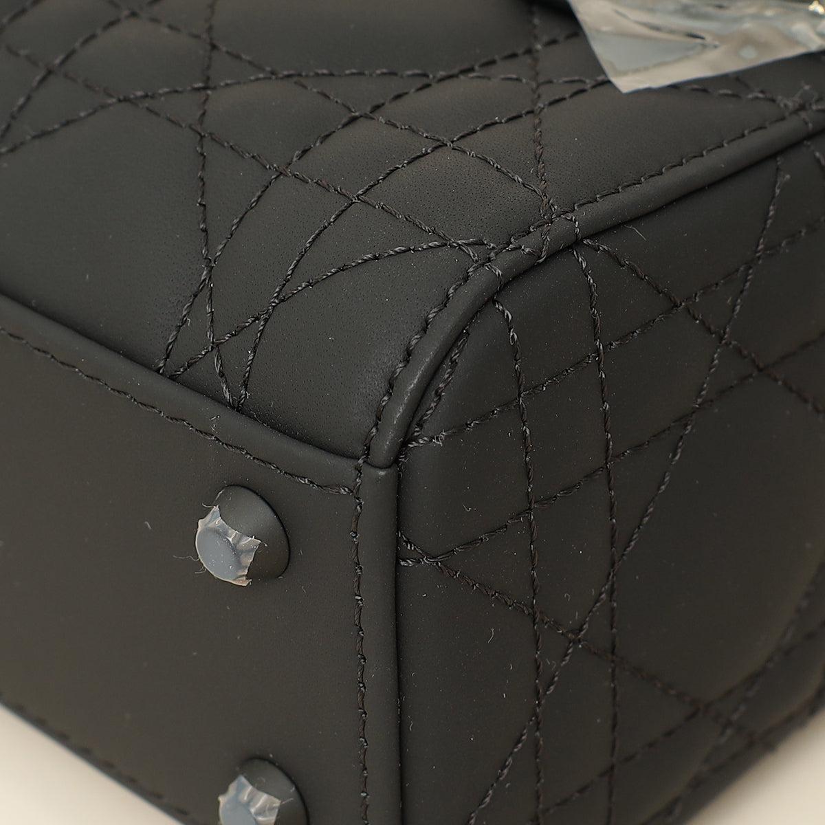 Dior Lady Dior Leather Handbag Style 77