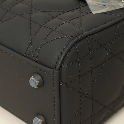 Dior Lady Dior Leather Handbag Style 77