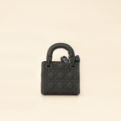 Dior Lady Dior Leather Handbag Style 79
