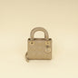 Christian Dior Dark Beige Mini Chain Lady Dior Bag
