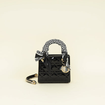 Dior Lady Dior Leather Handbag Style 90