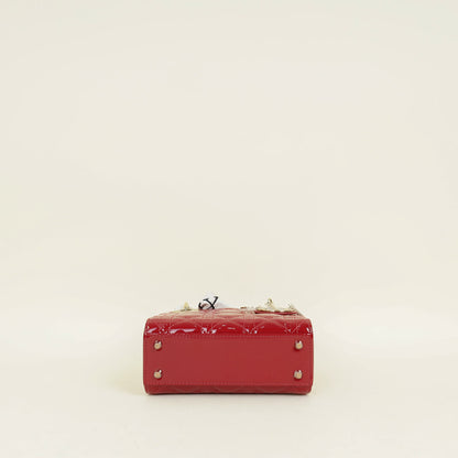 Dior Lady Dior Leather Handbag Style 95