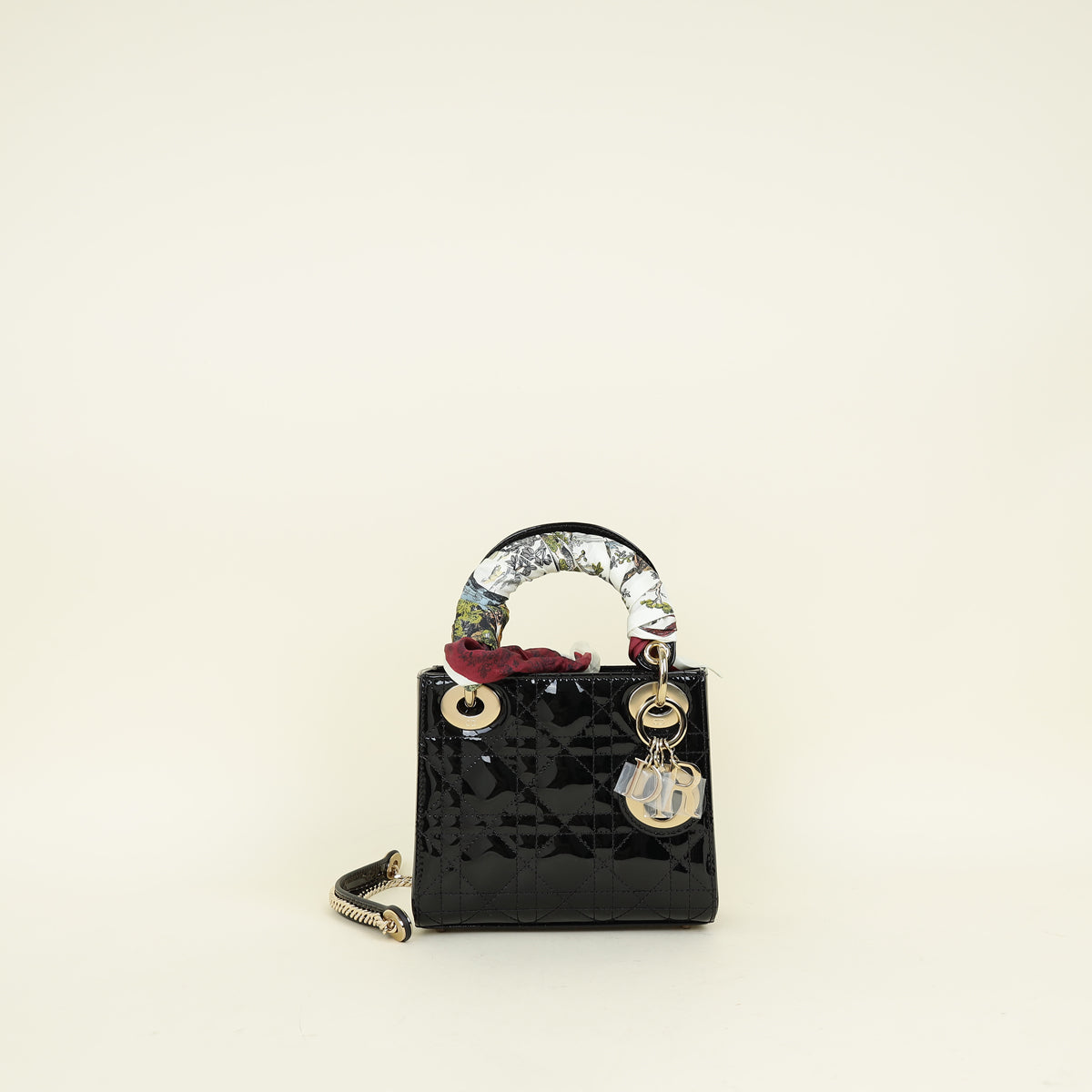 Dior Lady Dior Leather Handbag Style 96