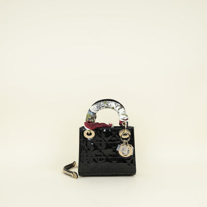 Dior Lady Dior Leather Handbag Style 96