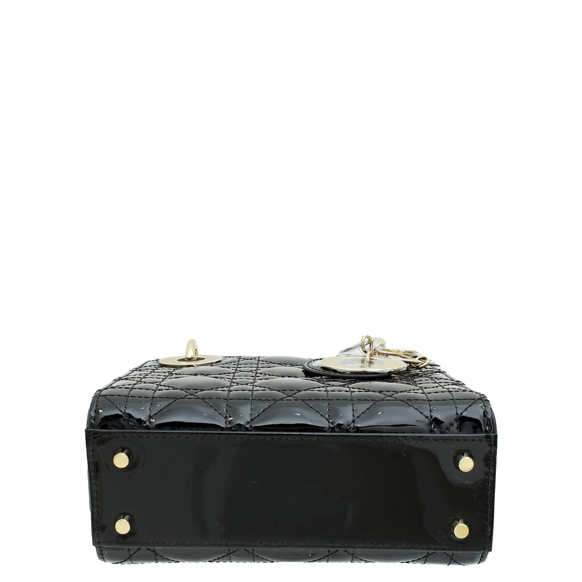 Christian Dior Black Mini Chain Lady Dior Bag