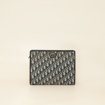 Christian Dior Bicolor Oblique 30 Montaigne Dea Pouch