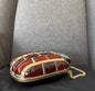 Chanel Luxury Leather Red Shoulder Bag Red